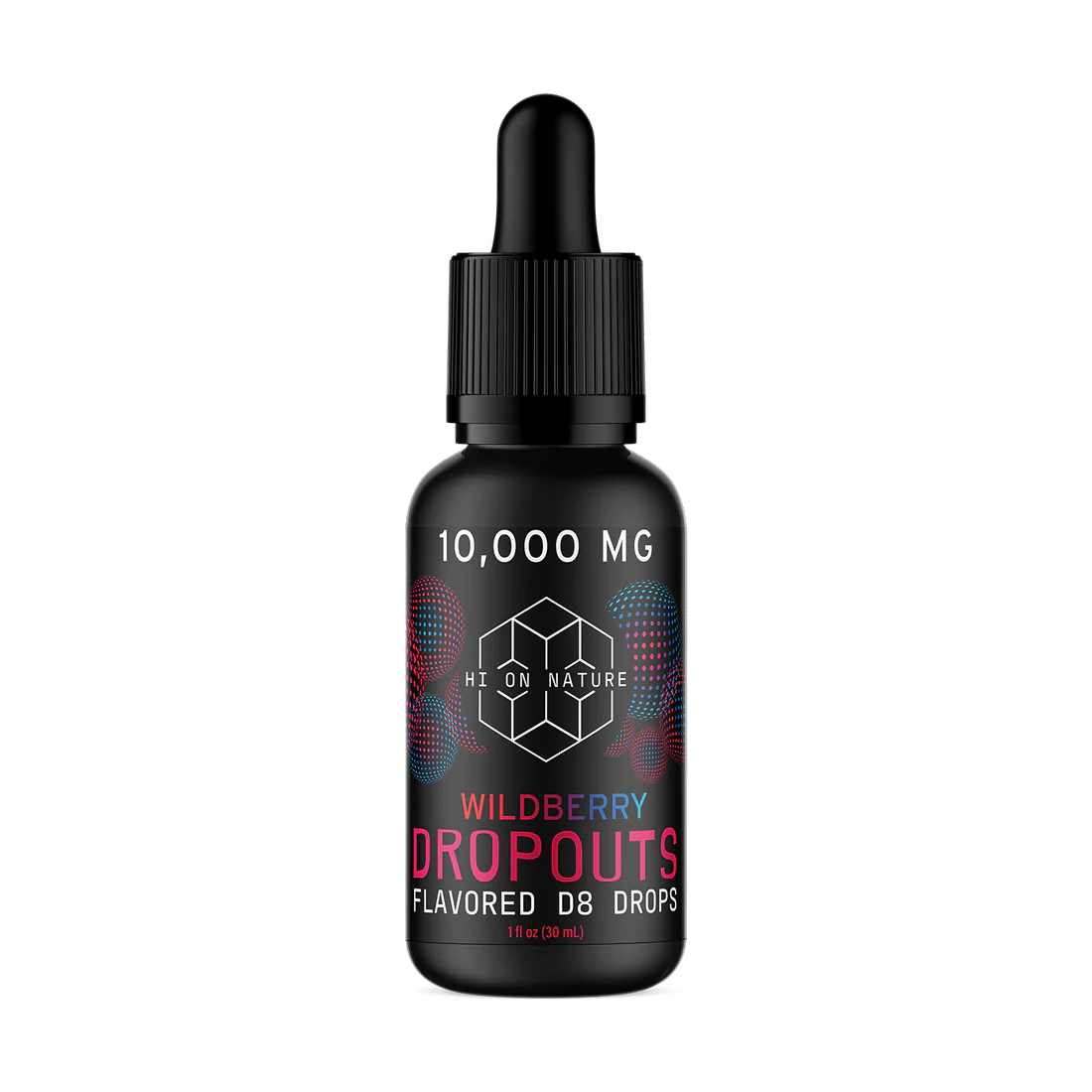 10,000mg DELTA 8 DROPOUTS - WILDBERRY