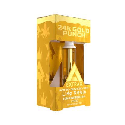 24k Gold Punch Delta-11 THC Cartridge