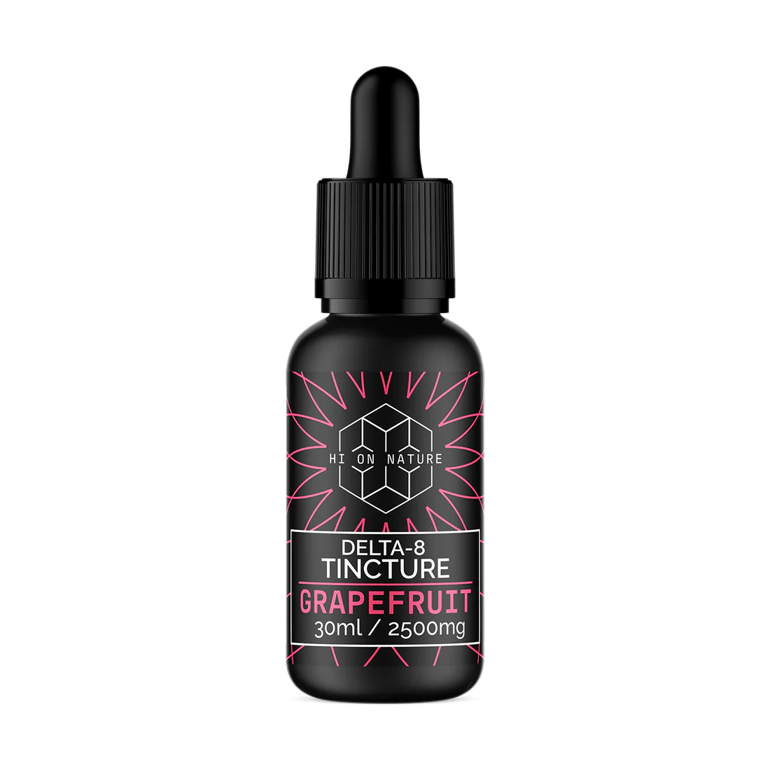 2500mg DELTA 8 TINCTURE - GRAPEFRUIT