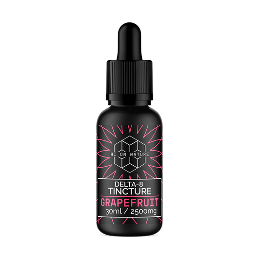 2500mg DELTA 8 TINCTURE - GRAPEFRUIT