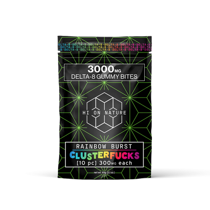 3000mg DELTA 8 GUMMY BITES - CLUSTERF*CKS