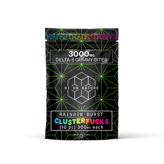 3000mg DELTA 8 GUMMY BITES - CLUSTERF*CKS