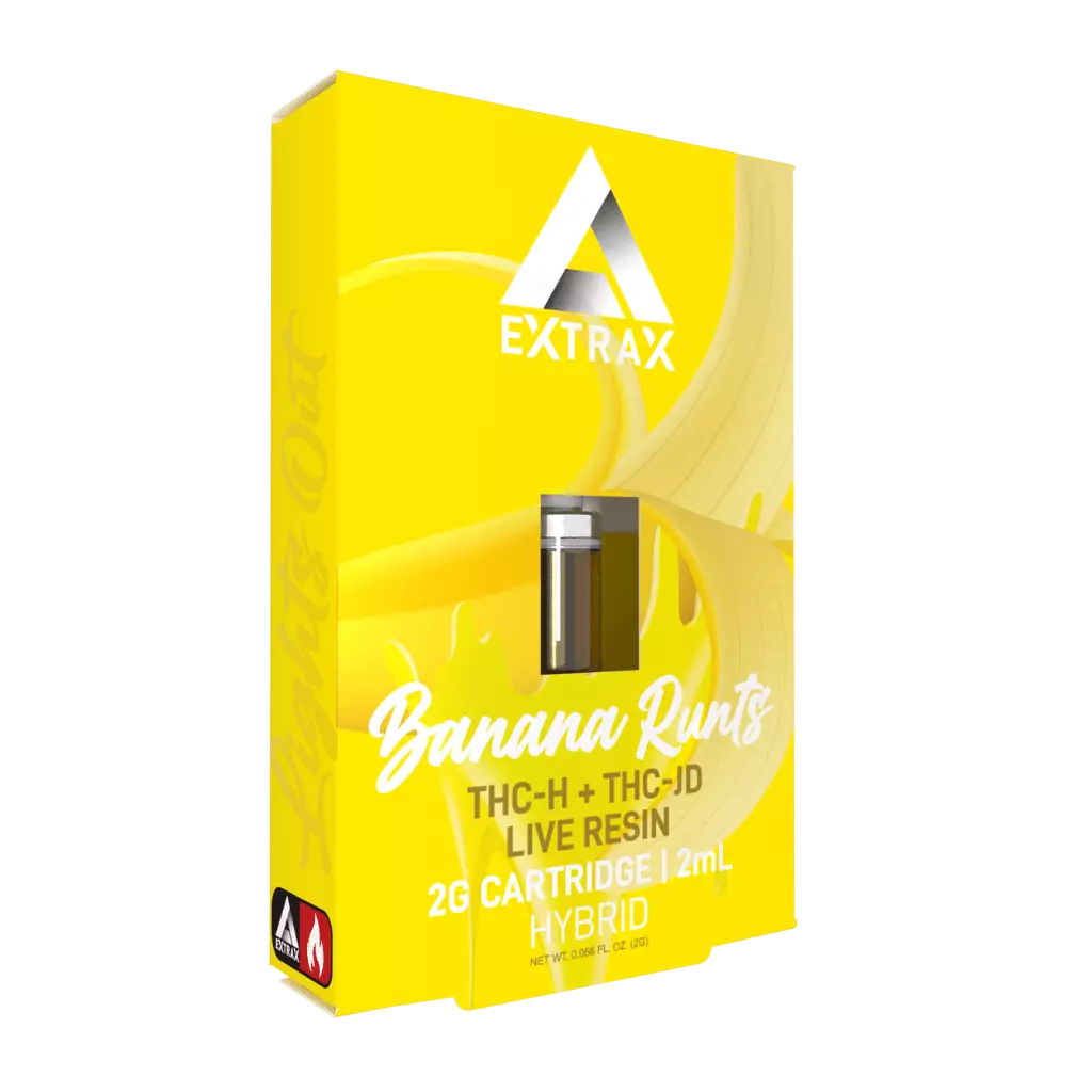 Banana Runtz THCh THCjd Cartridge – Live Resin