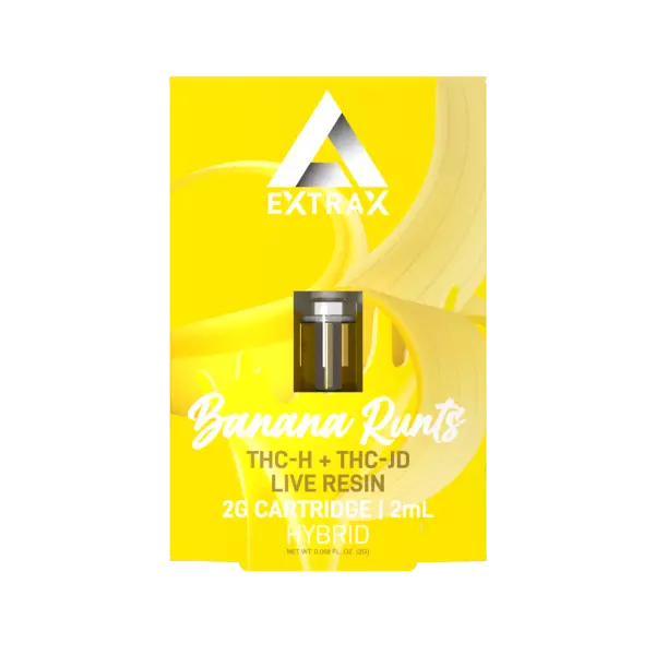 Banana Runtz THCh THCjd Cartridge – Live Resin 1