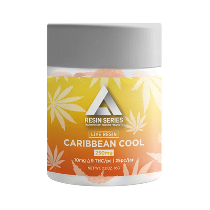 Caribbean Cool Live Resin Delta-9 THC Gummies