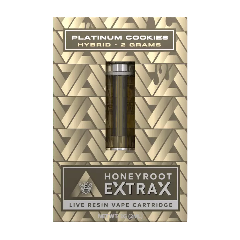 Platinum Cookies Honeyroot Extrax Cartridge