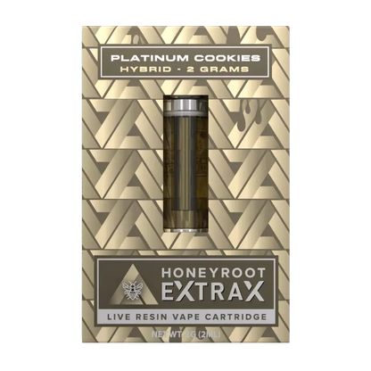 Platinum Cookies Honeyroot Extrax Cartridge